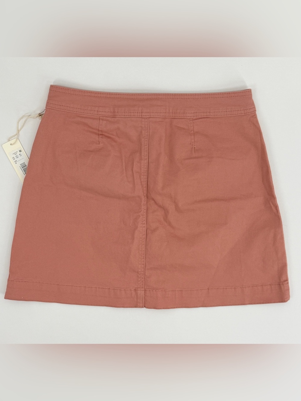 Copper Key Rose-Pink Button-Front Mini Skirt with Utility Pockets Size Medium - Picture 3 of 10